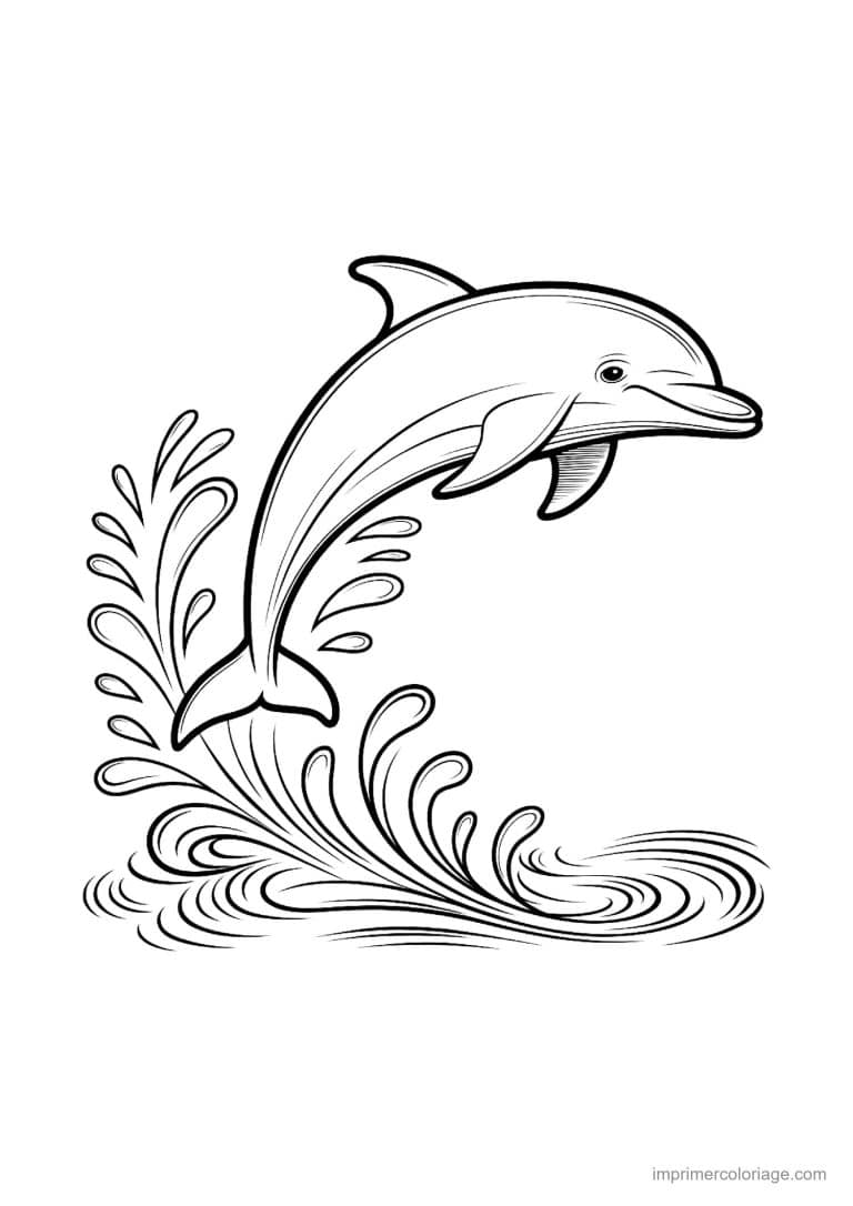 coloriage dauphin mandala 03 - dessin gratuit &agrave; imprimer