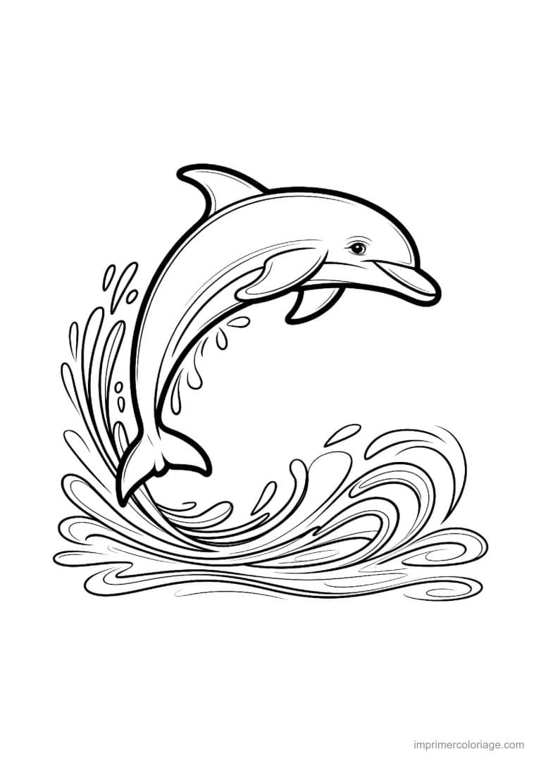 coloriage dauphin mandala 05 - dessin gratuit &agrave; imprimer