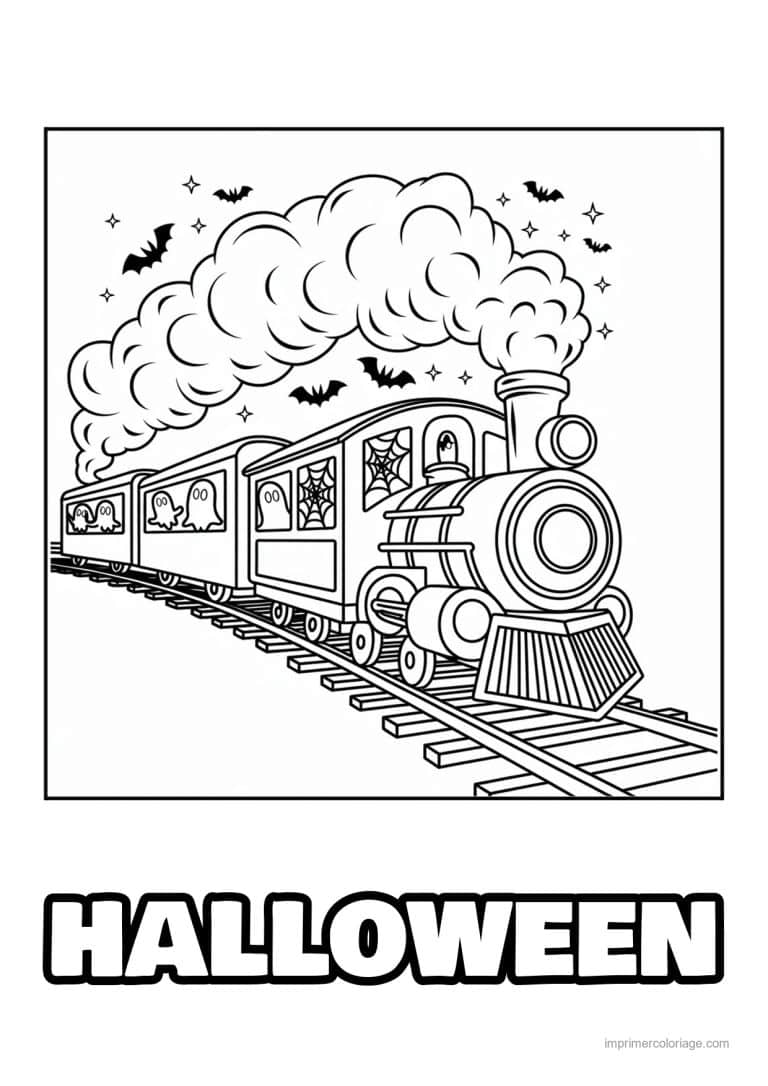 coloriage objets halloween 11 - dessin gratuit &agrave; imprimer
