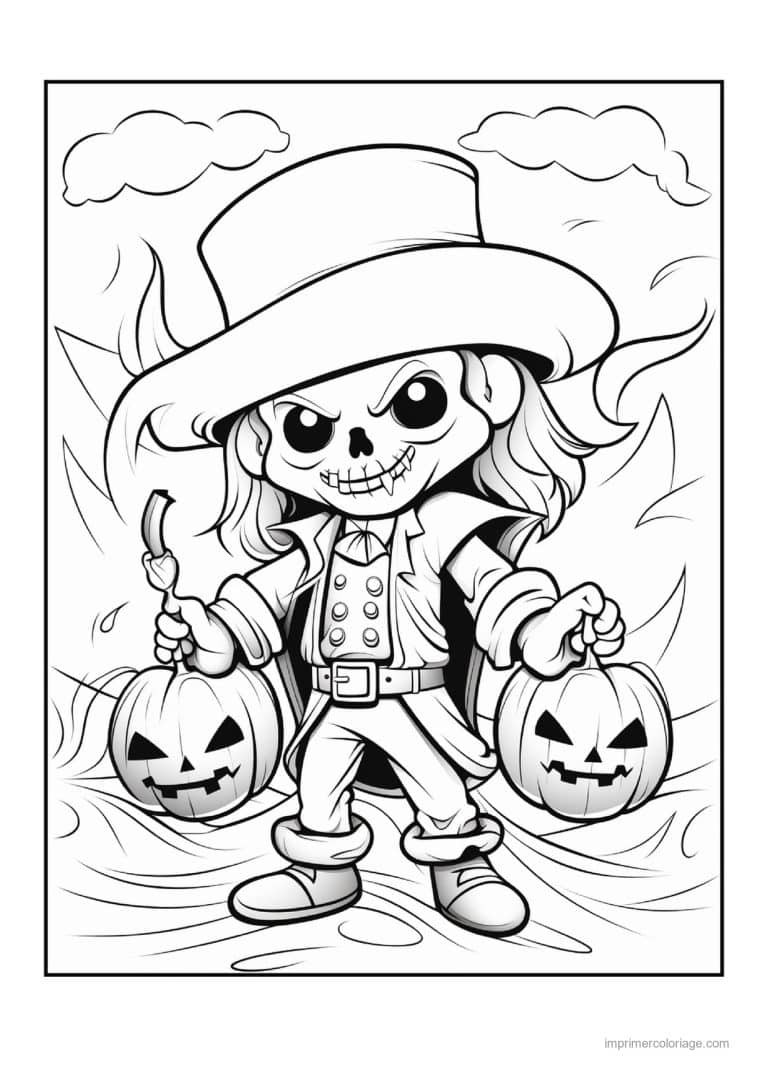 coloriage squelette squelette en armure 27 - dessin gratuit &agrave; imprimer