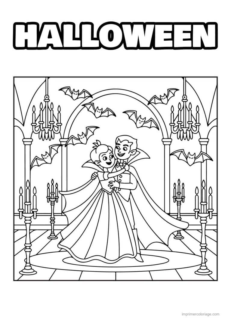 coloriage vampire 16 - dessin gratuit &agrave; imprimer