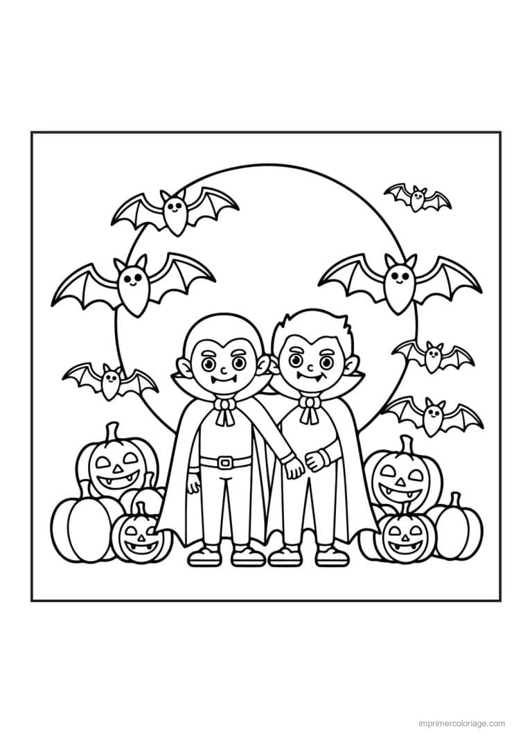 coloriage vampire 38 - dessin gratuit &agrave; imprimer