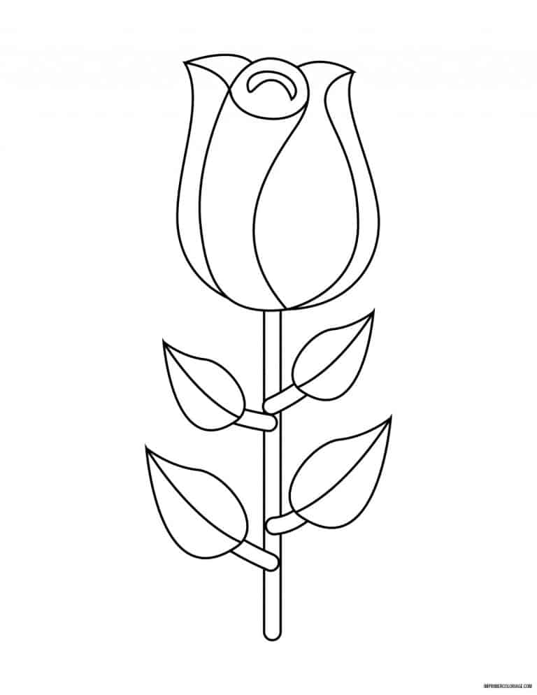 coloriage de fleur 42 - dessin gratuit &agrave; imprimer