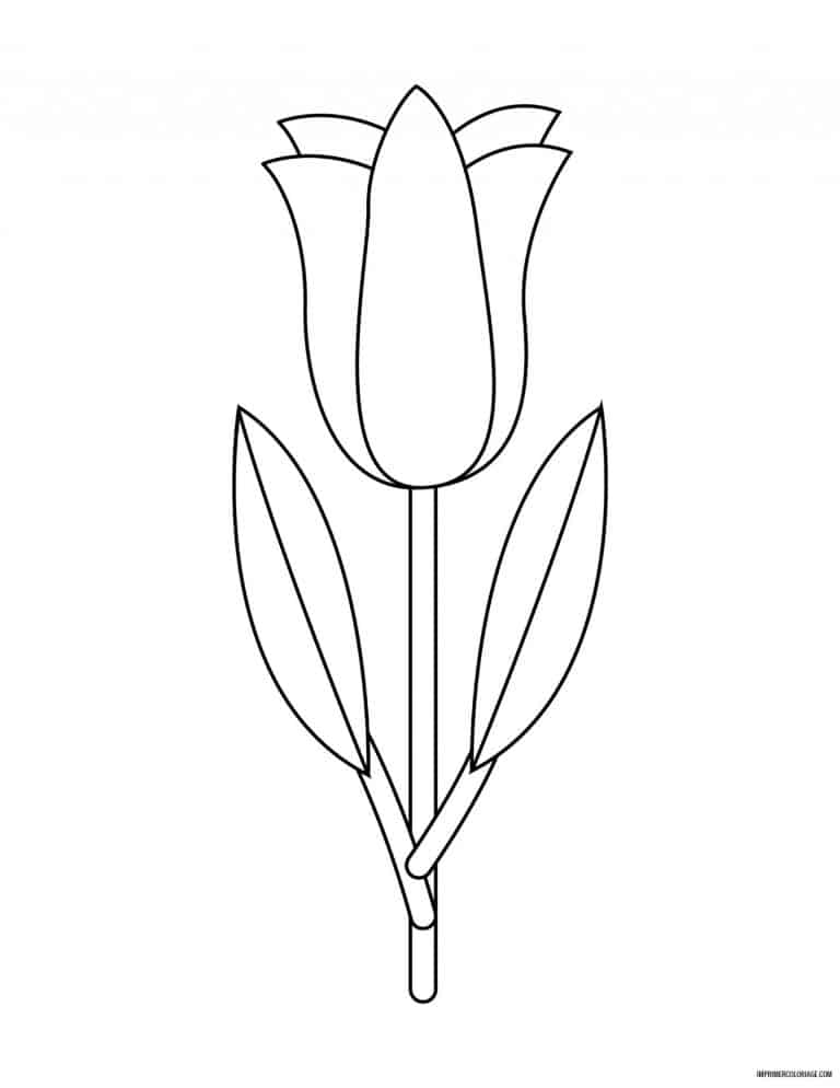 coloriage de fleur 46 - dessin gratuit &agrave; imprimer