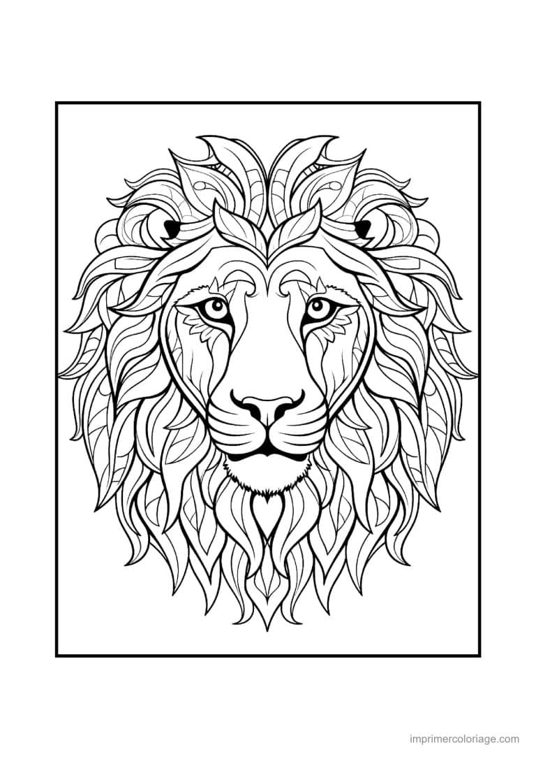 coloriage elephant mandala 29 - dessin gratuit &agrave; imprimer