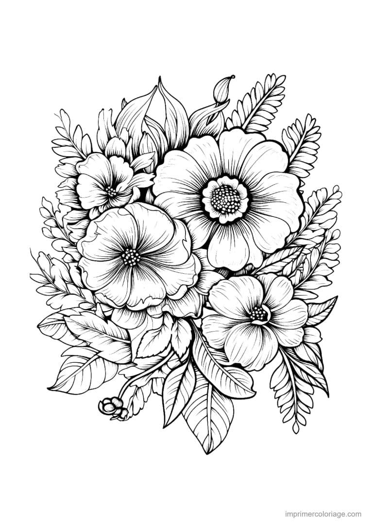 coloriage fleur mandala 06 - dessin gratuit &agrave; imprimer