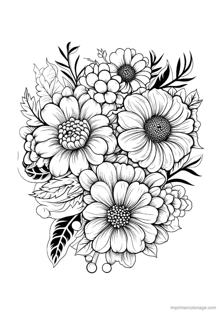 coloriage fleur mandala 23 - dessin gratuit &agrave; imprimer