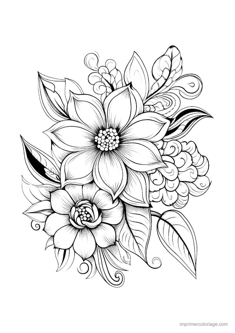 coloriage fleur mandala 28 - dessin gratuit &agrave; imprimer