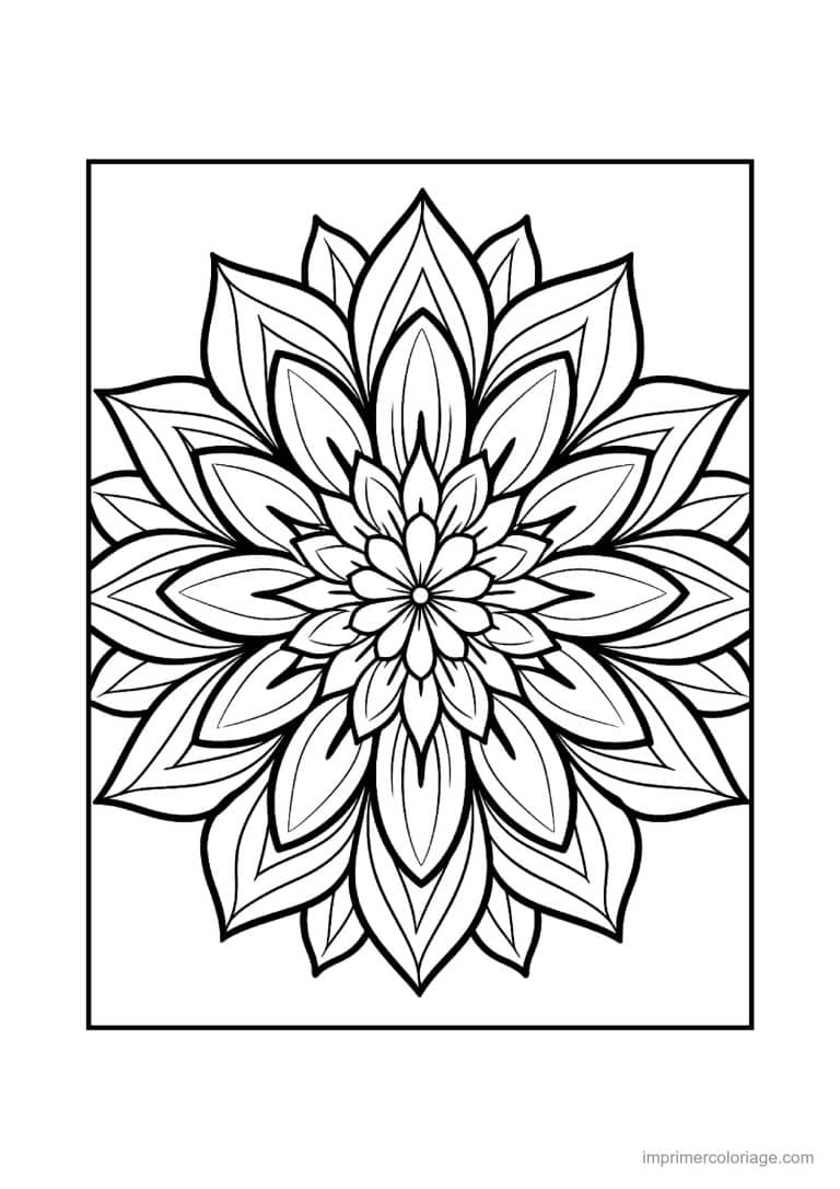 coloriage papillon mandala 04 - dessin gratuit &agrave; imprimer