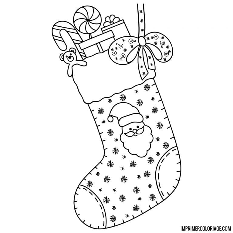 coloriage chaussettes maternelle - dessin gratuit &agrave; imprimer