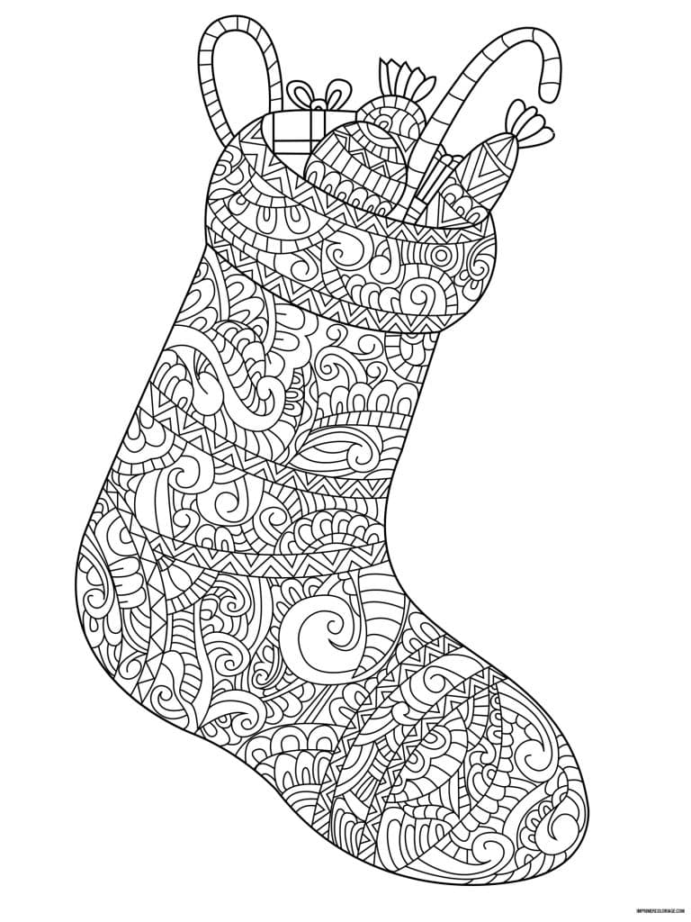 coloriage paire de chaussette - dessin gratuit &agrave; imprimer