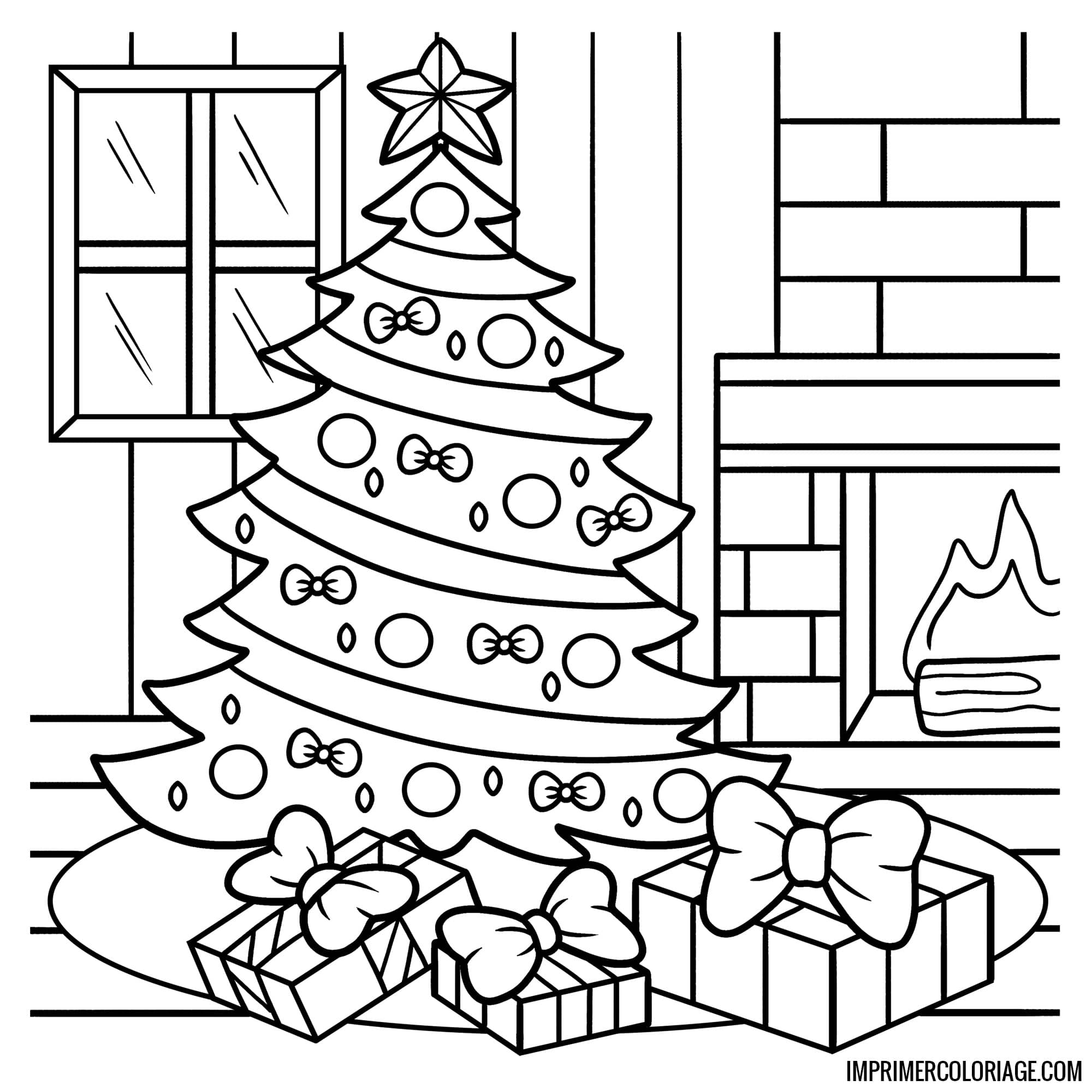 Coloriage Sapin De Noel Vierge Feuille De Coloriage L atelier Du