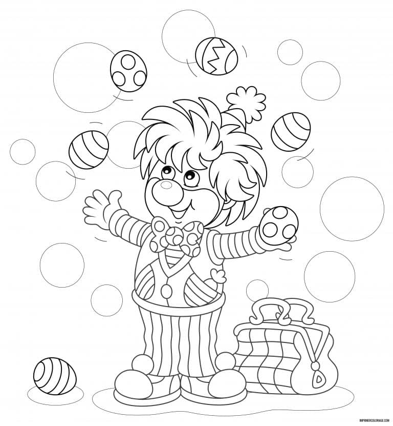 coloriage carnaval 11 - dessin gratuit &agrave; imprimer