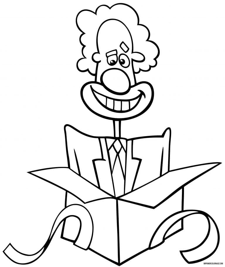 coloriage clown 13 à imprimer coloriage clown 13 - dessin gratuit à imprimer