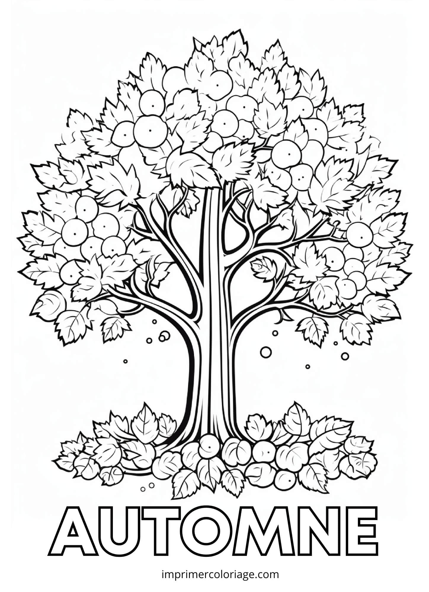 Coloriage De L automne Imprimer 28 Dessins Gratuits