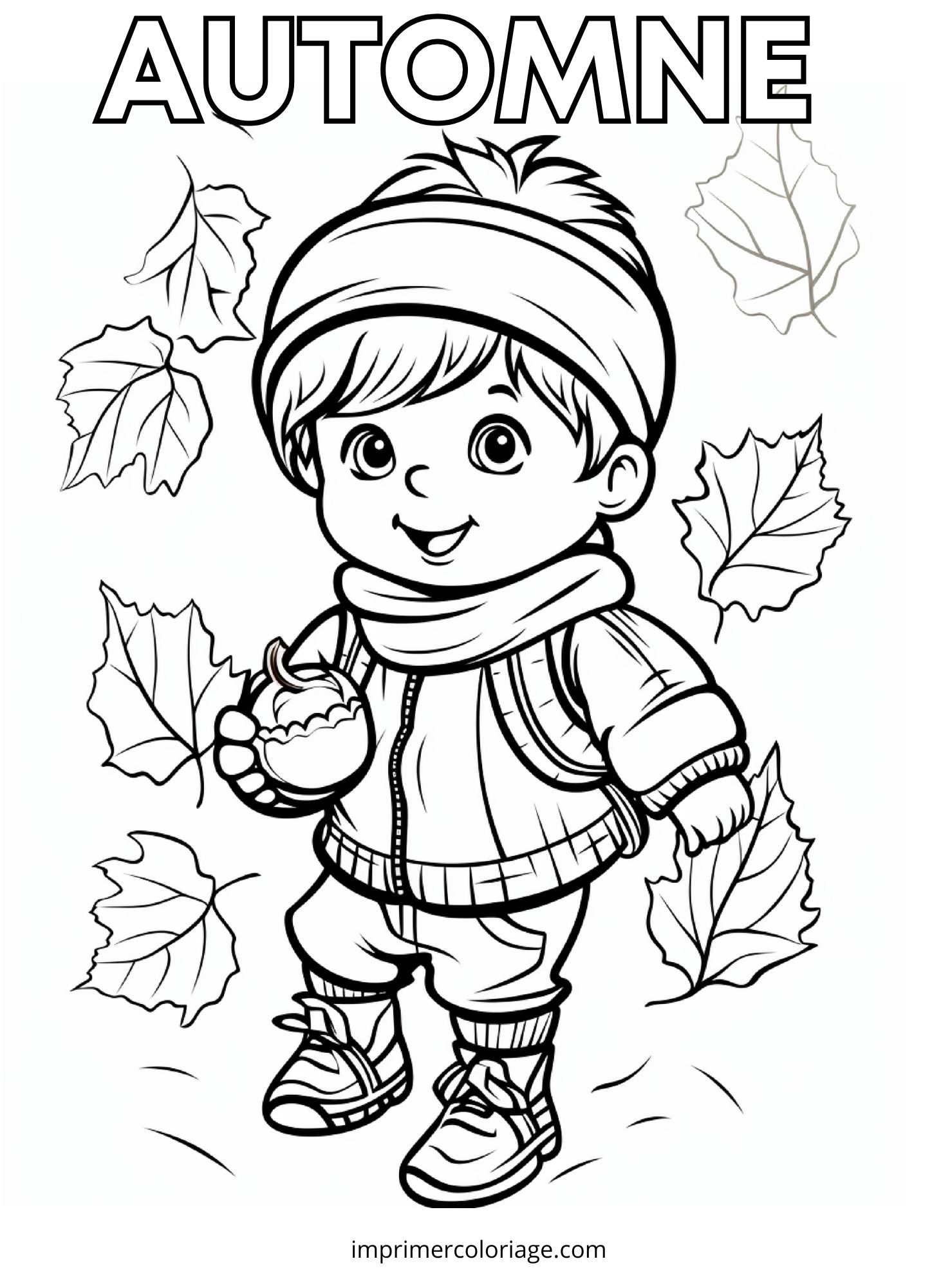 Coloriage De L automne Imprimer 28 Dessins Gratuits