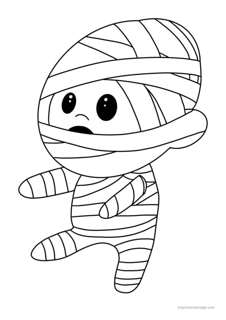 coloriage cute halloween 21 - dessin gratuit &agrave; imprimer
