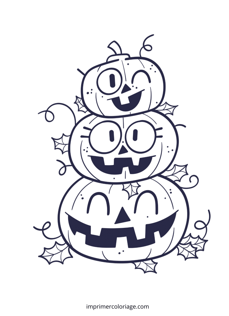 coloriage halloween kawaii (11) à imprimer coloriage halloween kawaii (11) - dessin gratuit à imprimer