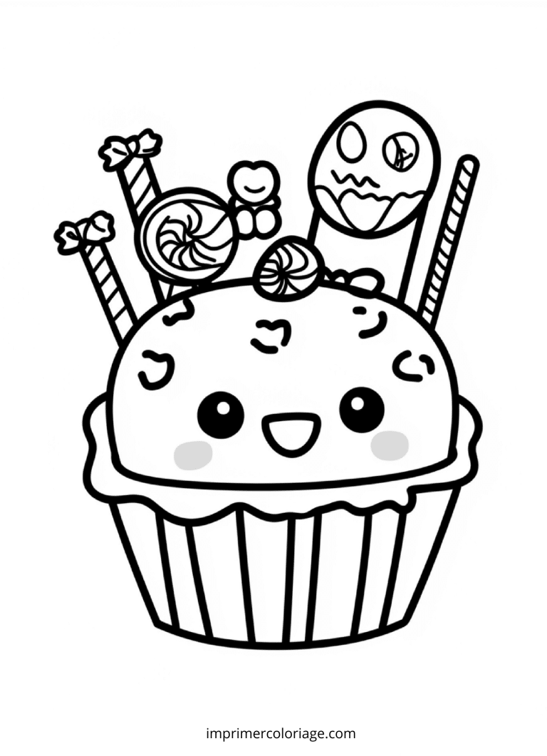 coloriage halloween kawaii (3) à imprimer coloriage halloween kawaii (3) - dessin gratuit à imprimer