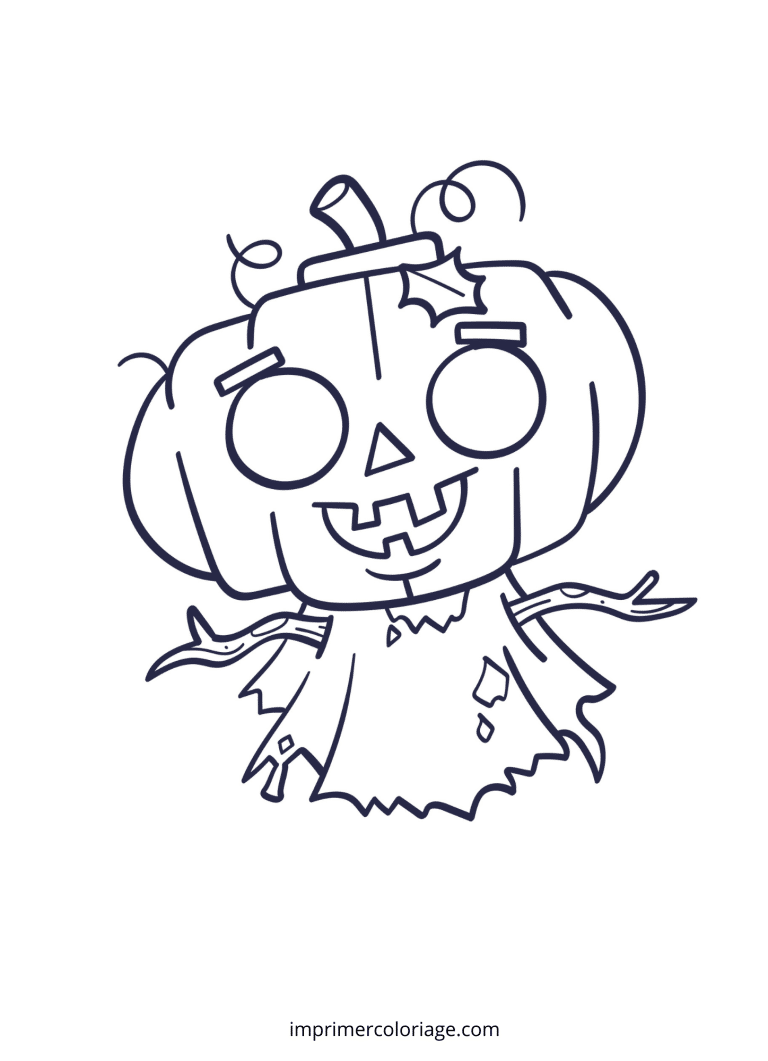 coloriage halloween kawaii (8) à imprimer coloriage halloween kawaii (8) - dessin gratuit à imprimer
