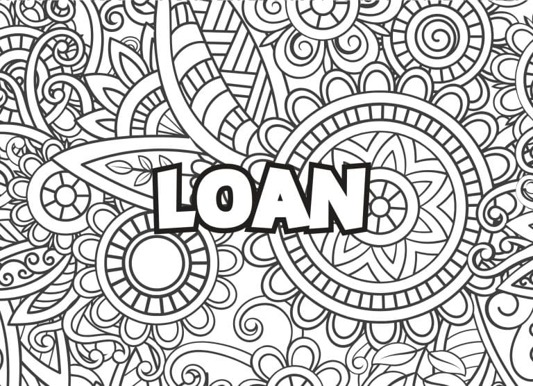 Prenom Loan Coloriage mandala - dessin gratuit &agrave; imprimer