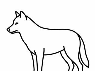 coloriage loup je suis loup à imprimer coloriage loup je suis loup - dessin gratuit à imprimer