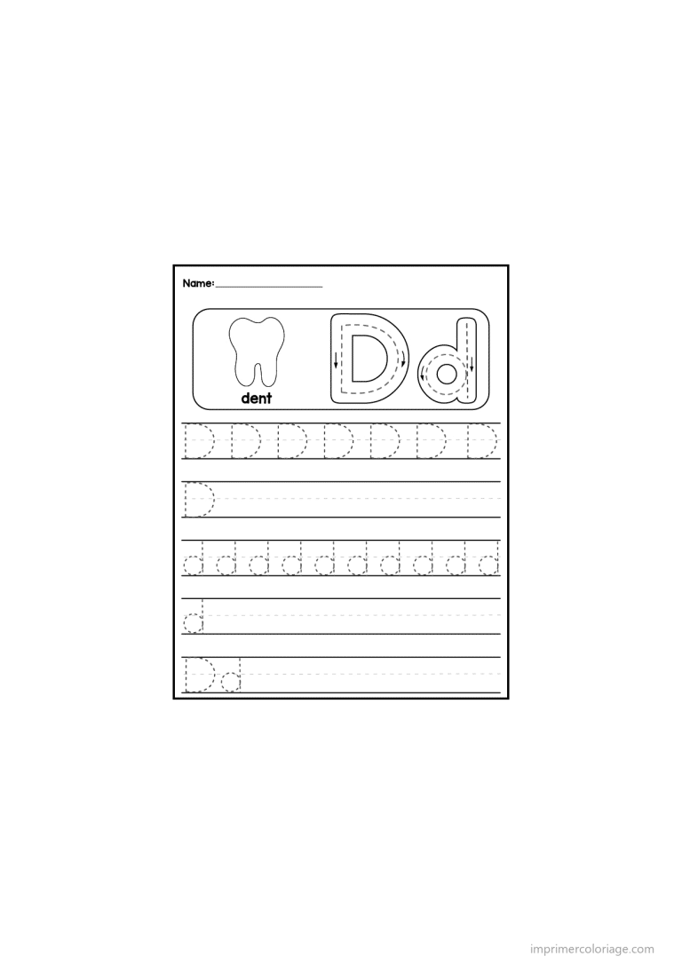 coloriage lettre d ecriture - dessin gratuit &agrave; imprimer