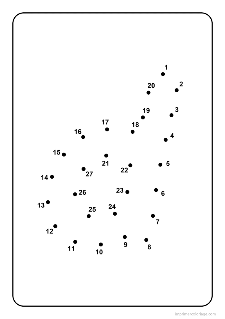 coloriage lettre d minuscule points a relier - dessin gratuit &agrave; imprimer