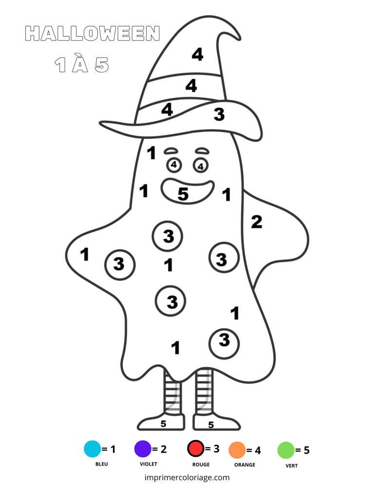 coloriage magique halloween maternelle​ - dessin gratuit &agrave; imprimer