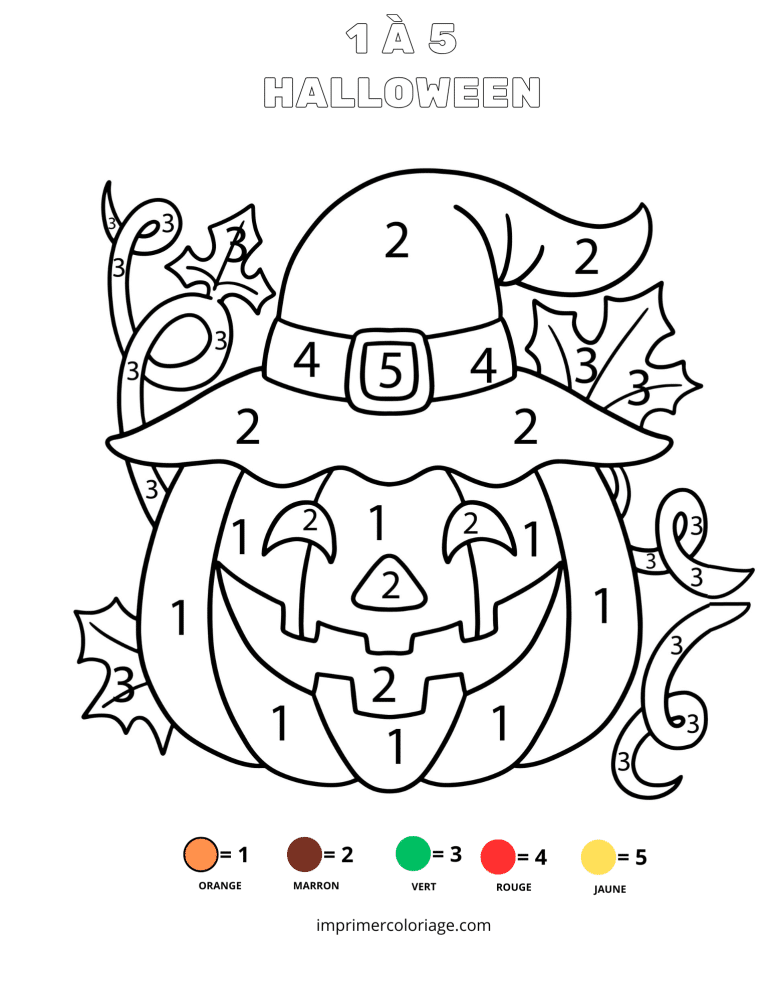 coloriage magique maternelle gs citrouille - dessin gratuit &agrave; imprimer