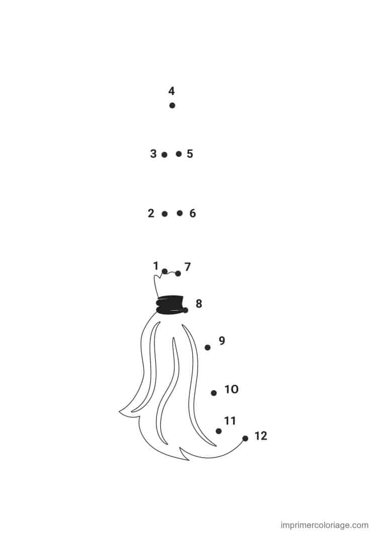 point a relier halloween 1 a 12 balai de sorciere - dessin gratuit &agrave; imprimer
