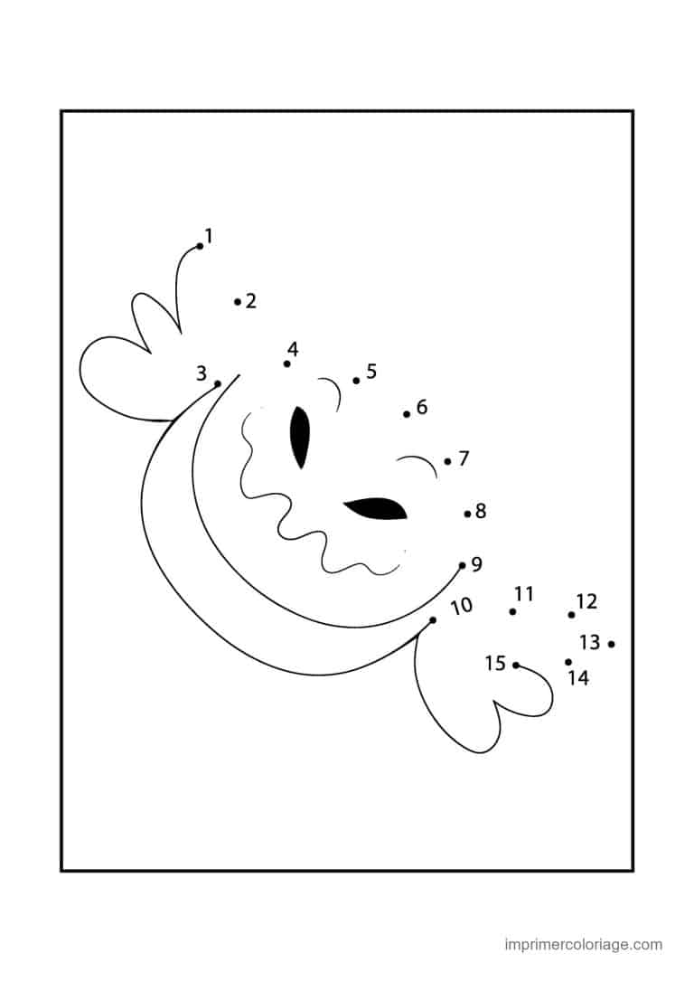 point a relier halloween 1 a 15 fantome joueur - dessin gratuit &agrave; imprimer