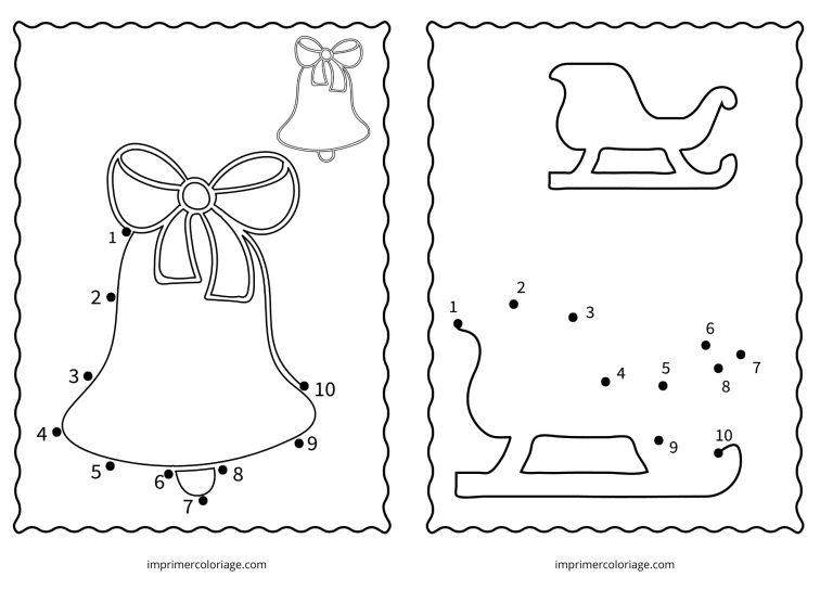 point a relier noel maternelle avec modele à imprimer point a relier noel maternelle avec modele - dessin gratuit à imprimer