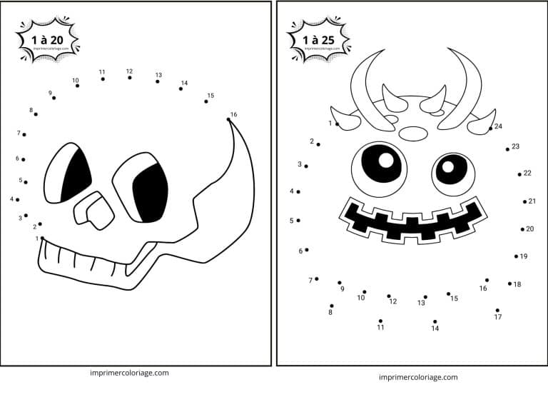 point &agrave; relier renne de noel (2) - dessin gratuit &agrave; imprimer