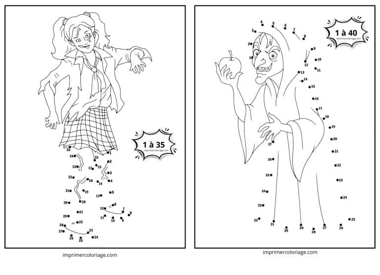 point &agrave; relier renne de noel - dessin gratuit &agrave; imprimer