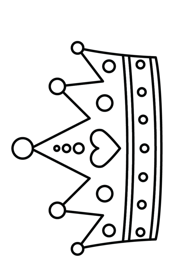 couronne &agrave; imprimer pour la galette des rois - dessin gratuit &agrave; imprimer