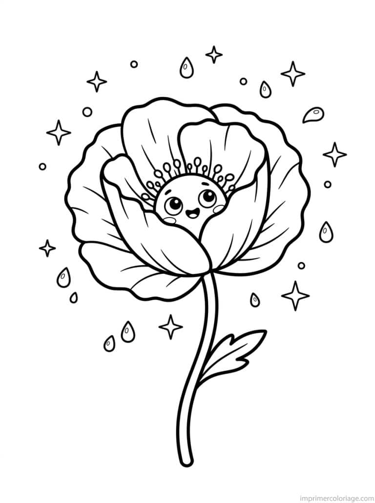 coloriage coquelicot cute bebe eclot à imprimer coloriage coquelicot cute bebe eclot - dessin gratuit à imprimer