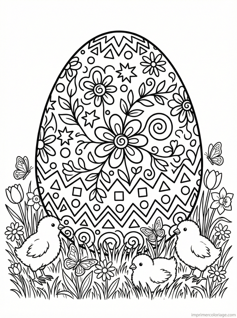 coloriage paques gs oeuf motifs complexes à imprimer coloriage paques gs oeuf motifs complexes - dessin gratuit à imprimer