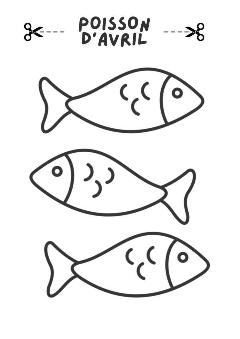 coloriage poisson avril a decouper à imprimer coloriage poisson avril a decouper - dessin gratuit à imprimer