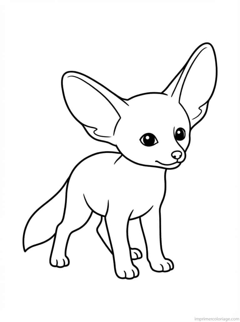 coloriage renard bebe renardeau - dessin gratuit &agrave; imprimer