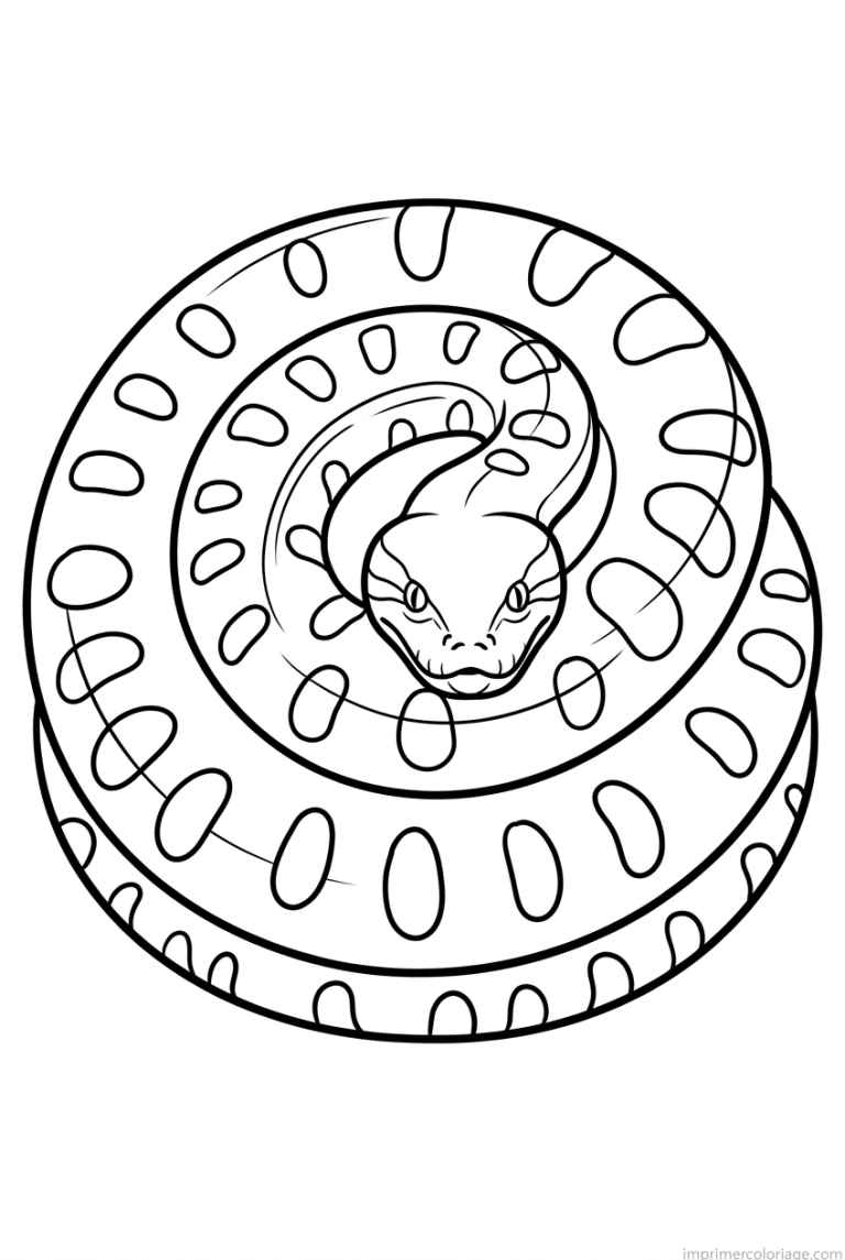 coloriage anaconda enroule motifs à imprimer coloriage anaconda enroule motifs - dessin gratuit à imprimer