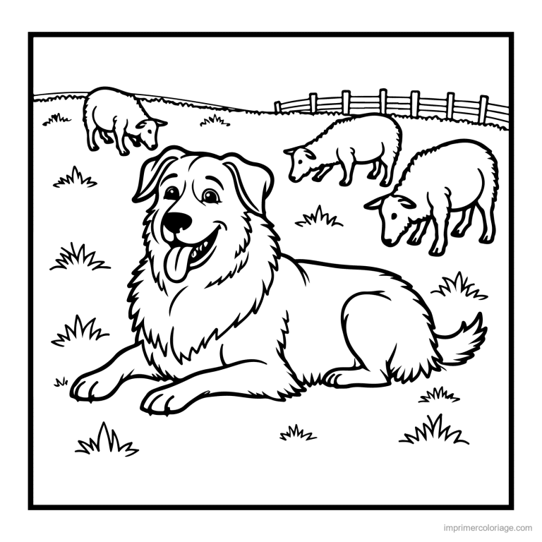 coloriage animal compagnie chien 14 - dessin gratuit &agrave; imprimer