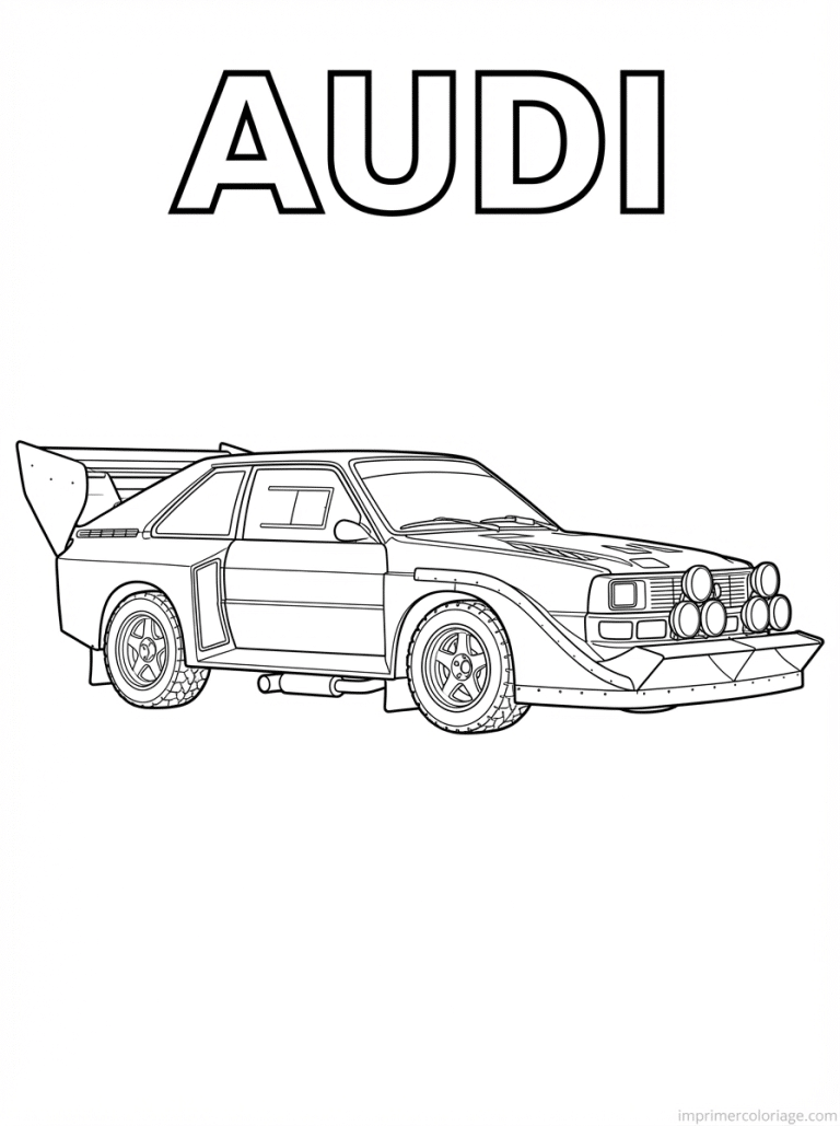 coloriage audi titre s1 groupe b - dessin gratuit &agrave; imprimer