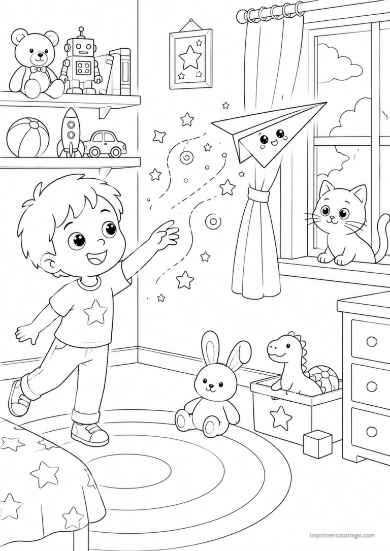 coloriage avion cute papier enfant chat à imprimer coloriage avion cute papier enfant chat - dessin gratuit à imprimer