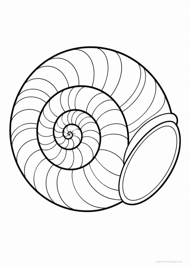 coloriage escargot rentre coquille à imprimer coloriage escargot rentre coquille - dessin gratuit à imprimer