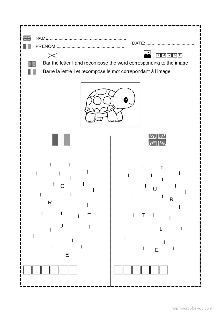 coloriage lettre i jeu lettres - dessin gratuit &agrave; imprimer
