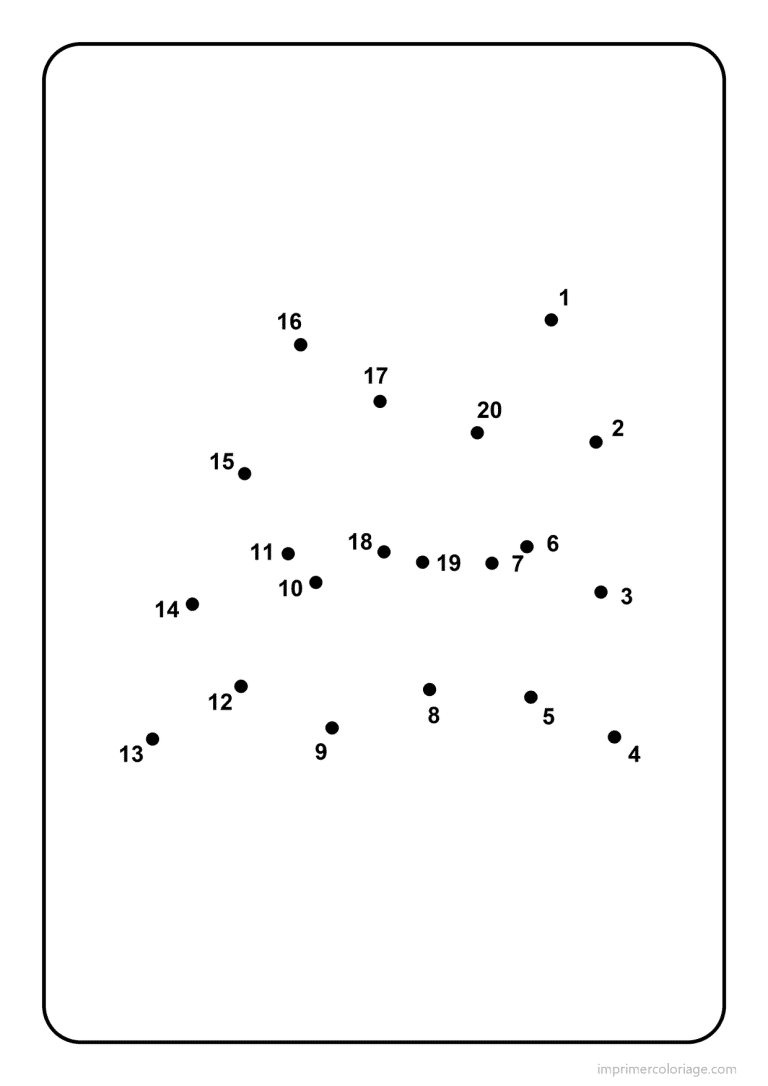 coloriage lettre m majuscule points a relier - dessin gratuit &agrave; imprimer