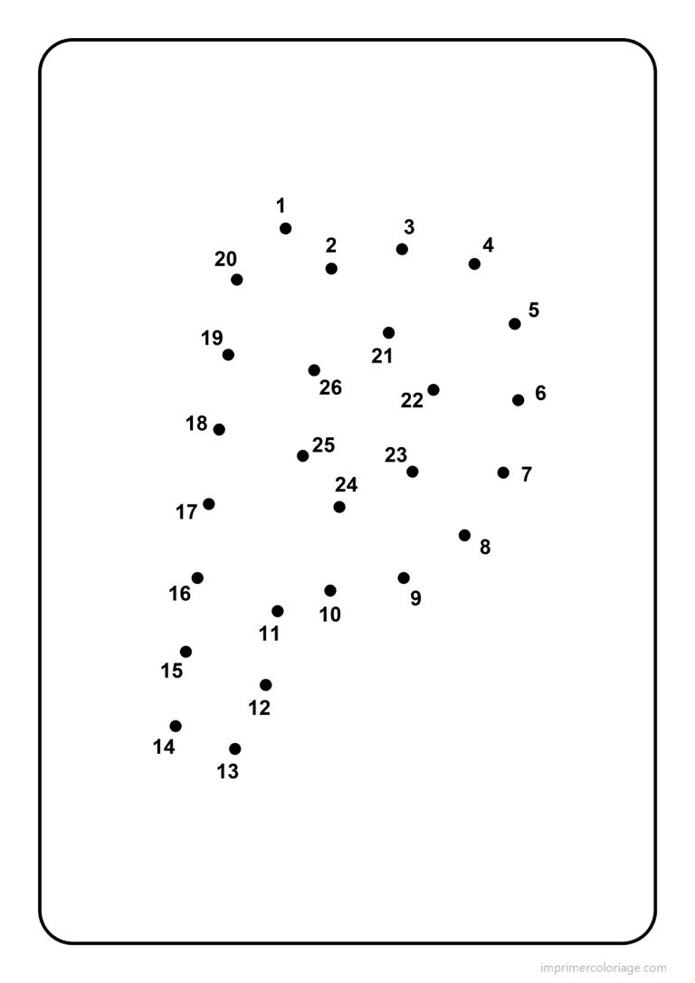 coloriage lettre p minuscule points a relier - dessin gratuit &agrave; imprimer