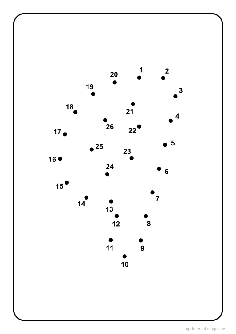 coloriage lettre q minuscule points a relier - dessin gratuit &agrave; imprimer