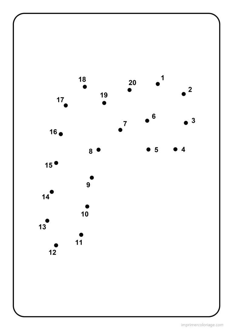 coloriage lettre r minuscule points a relier - dessin gratuit &agrave; imprimer